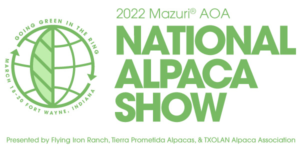 2022 Mazuri AOA National Alpaca Show 2022 Mazuri AOA National Alpaca Show