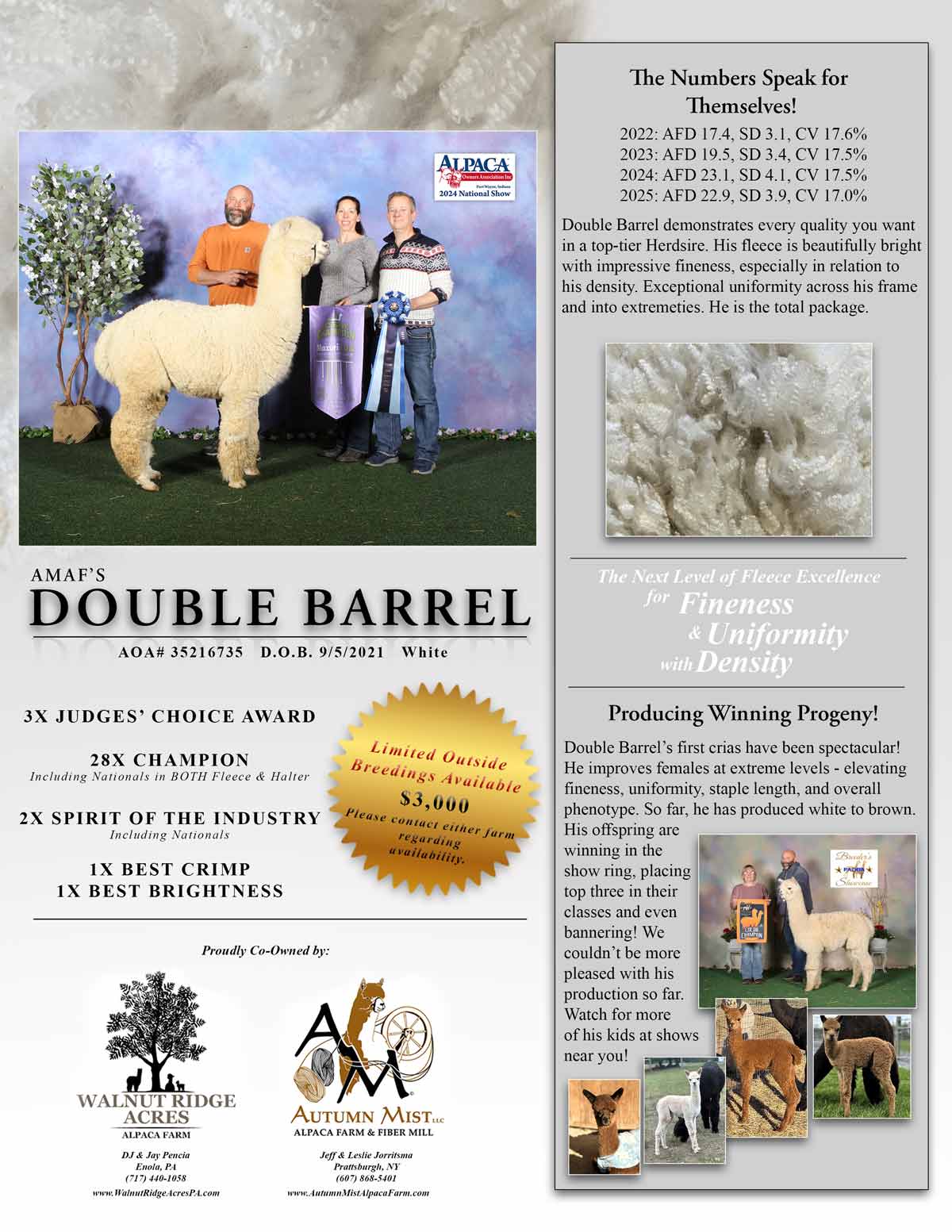 Walnut Ridge Acres Alpaca Farm